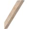 Ekena Millwork 5 1/2"W x 30"D x 36"H Traditional Smooth Knee Brace, Douglas Fir BRC06X30X36TRA00SDF - alternate 1